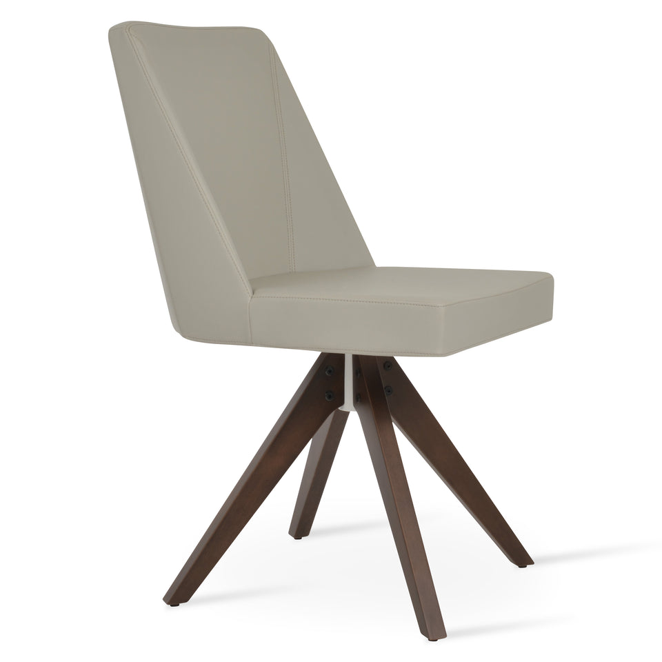 Prisma Pyramid Swivel Dining Chair.