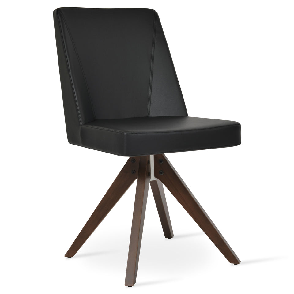 Prisma Pyramid Swivel Dining Chair.