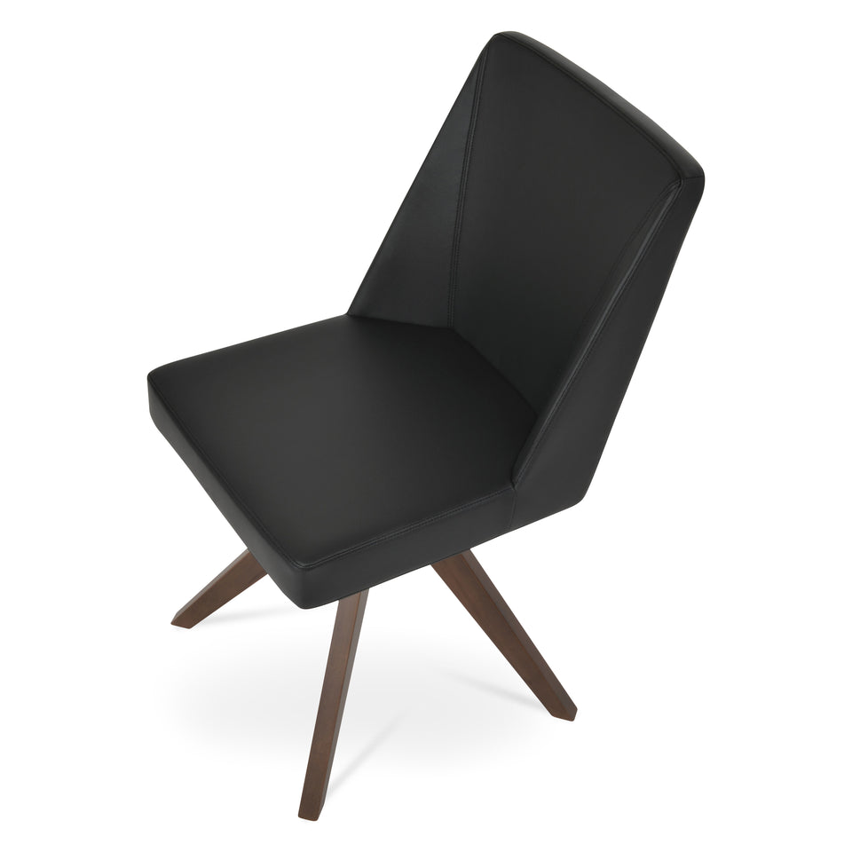 Prisma Pyramid Swivel Dining Chair.