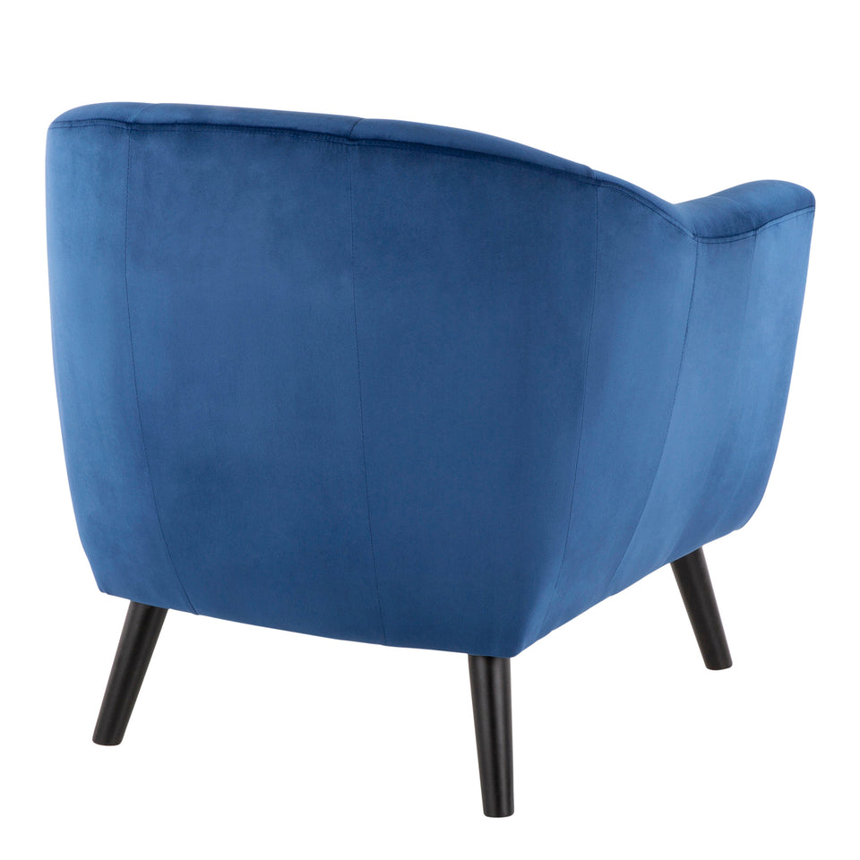 Rockwell Velvet Accent Chair.