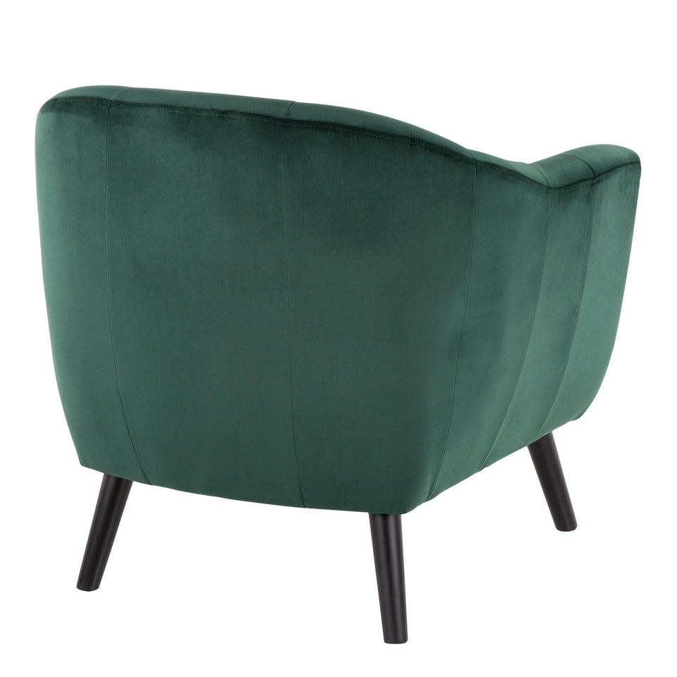 Rockwell Velvet Accent Chair.