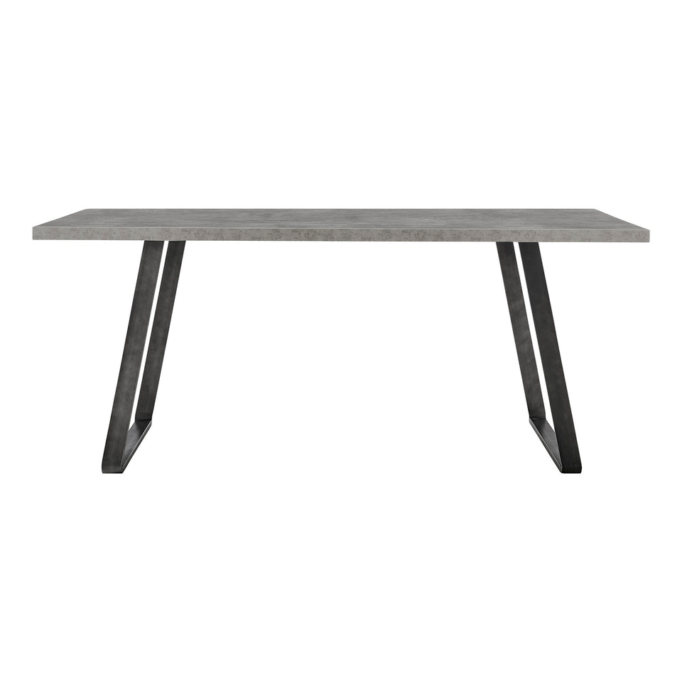 Coronado 5 Piece Pewter Rectangular Dining Set