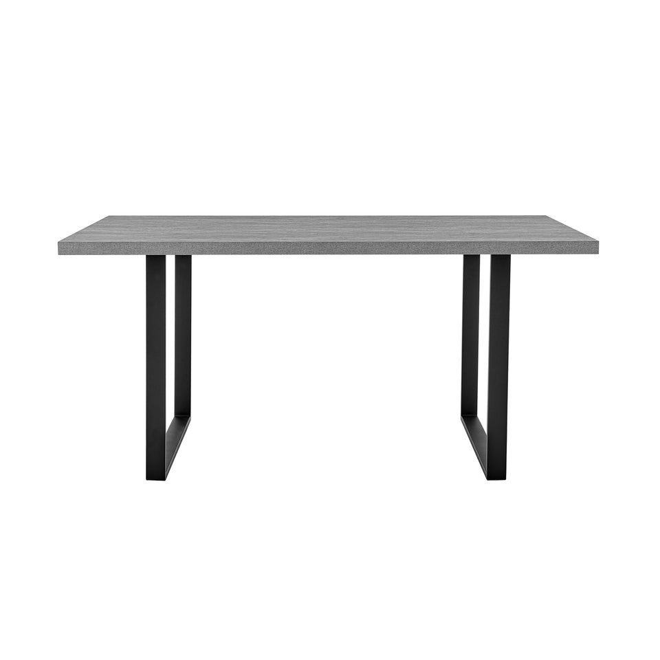 Fenton and Charcoal Monarch 5 Piece Modern Rectangular Dining Set