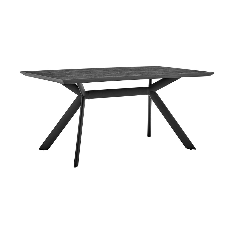 Margot and Blue Rylee 7 Piece Modern Rectangular Dining Set