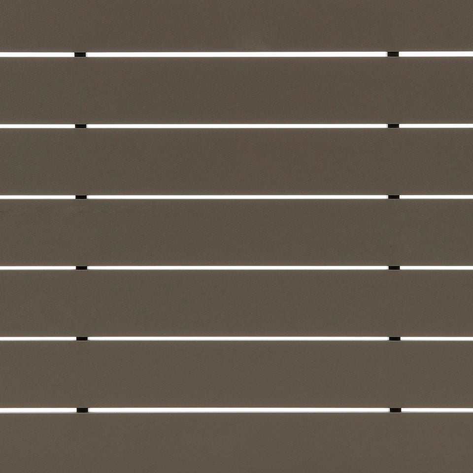 Grenada 5 Piece Gray Aluminum Outdoor Dining Set with Gray Fabric