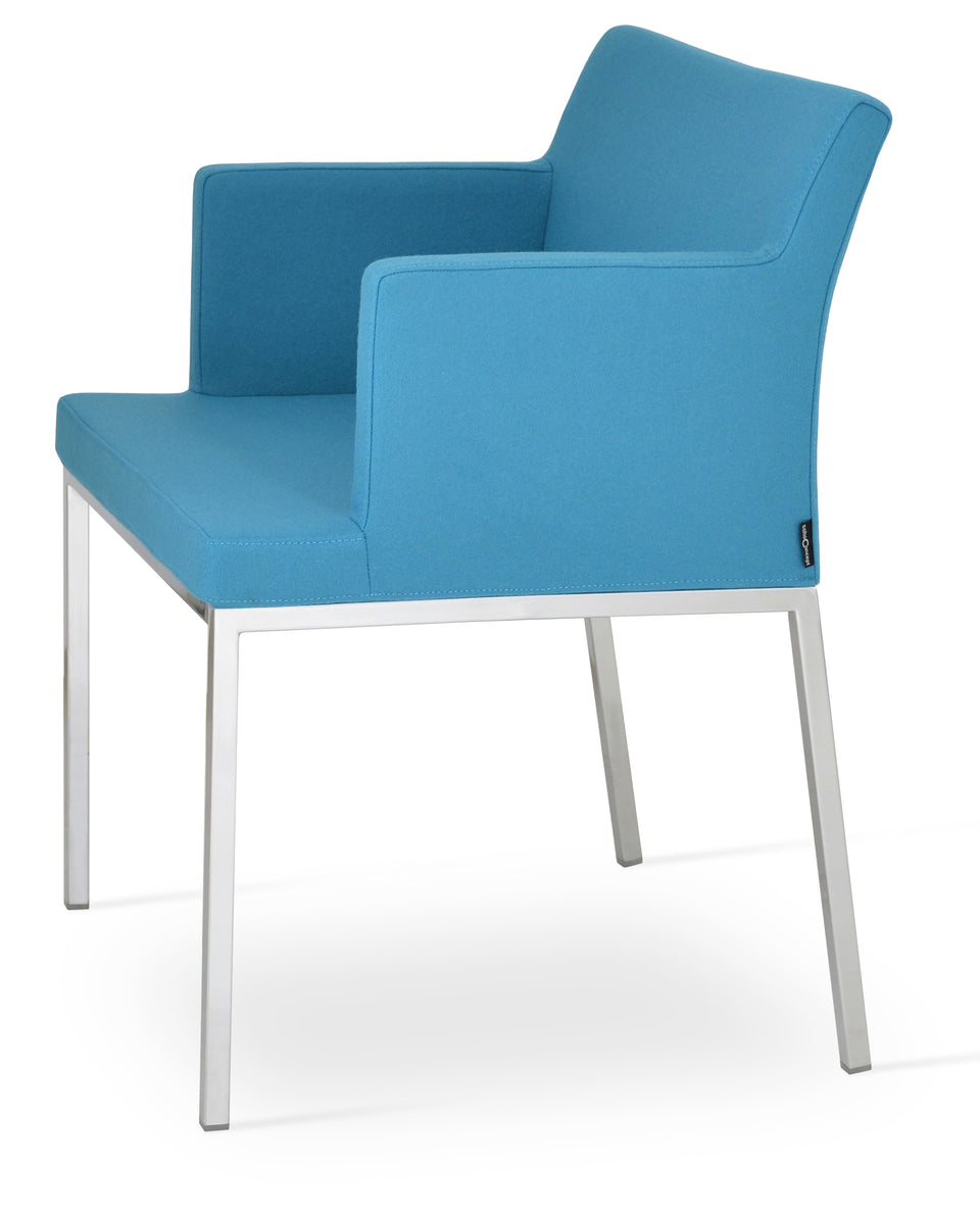 Soho Metal Arm Chair.