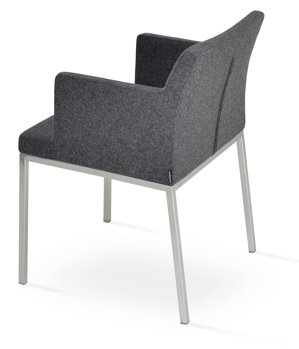 Soho Metal Arm Chair.