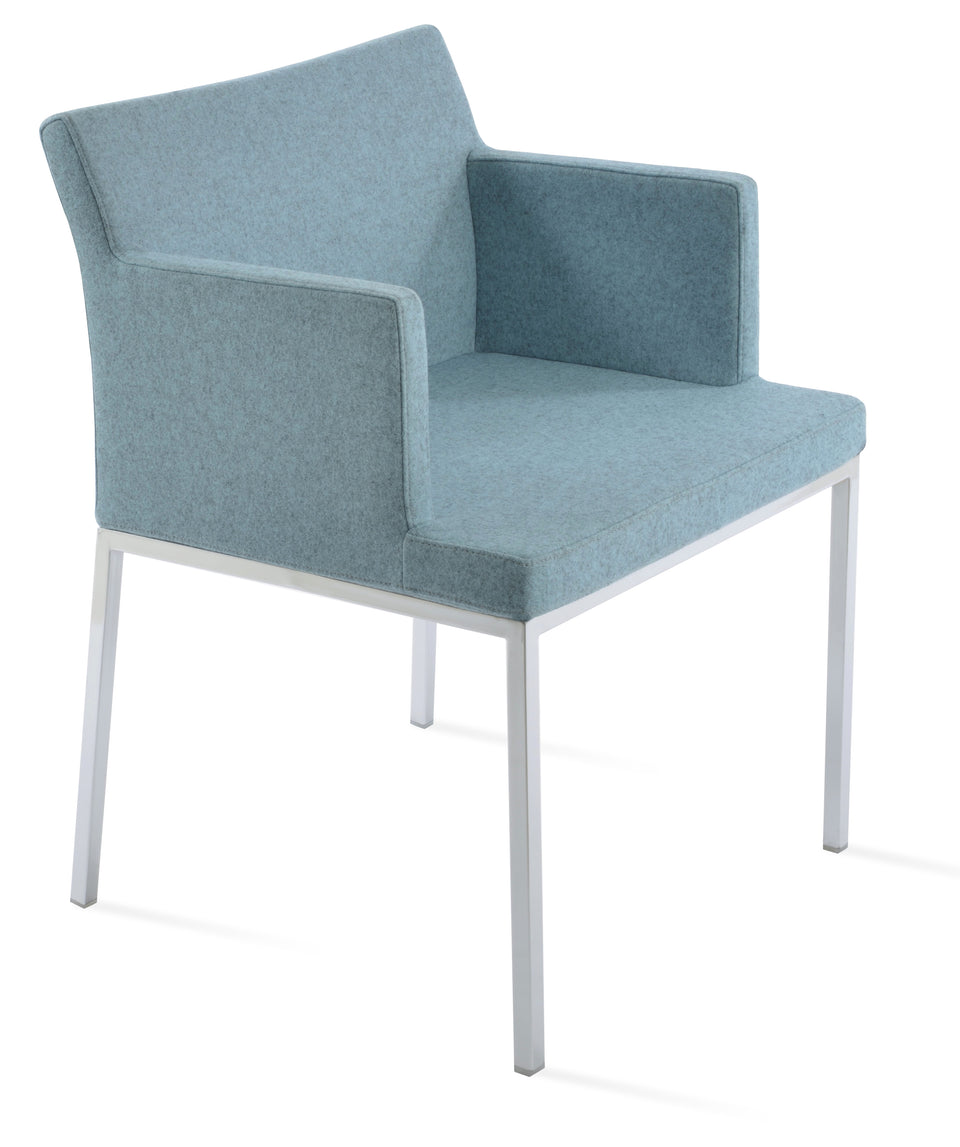 Soho Metal Arm Chair.
