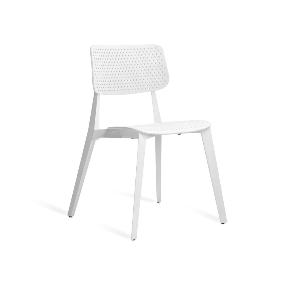 Stellar Perforated Dining Chair.