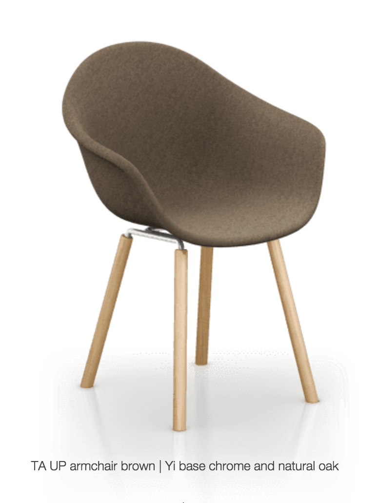 ta armchair upholstered | yi base.