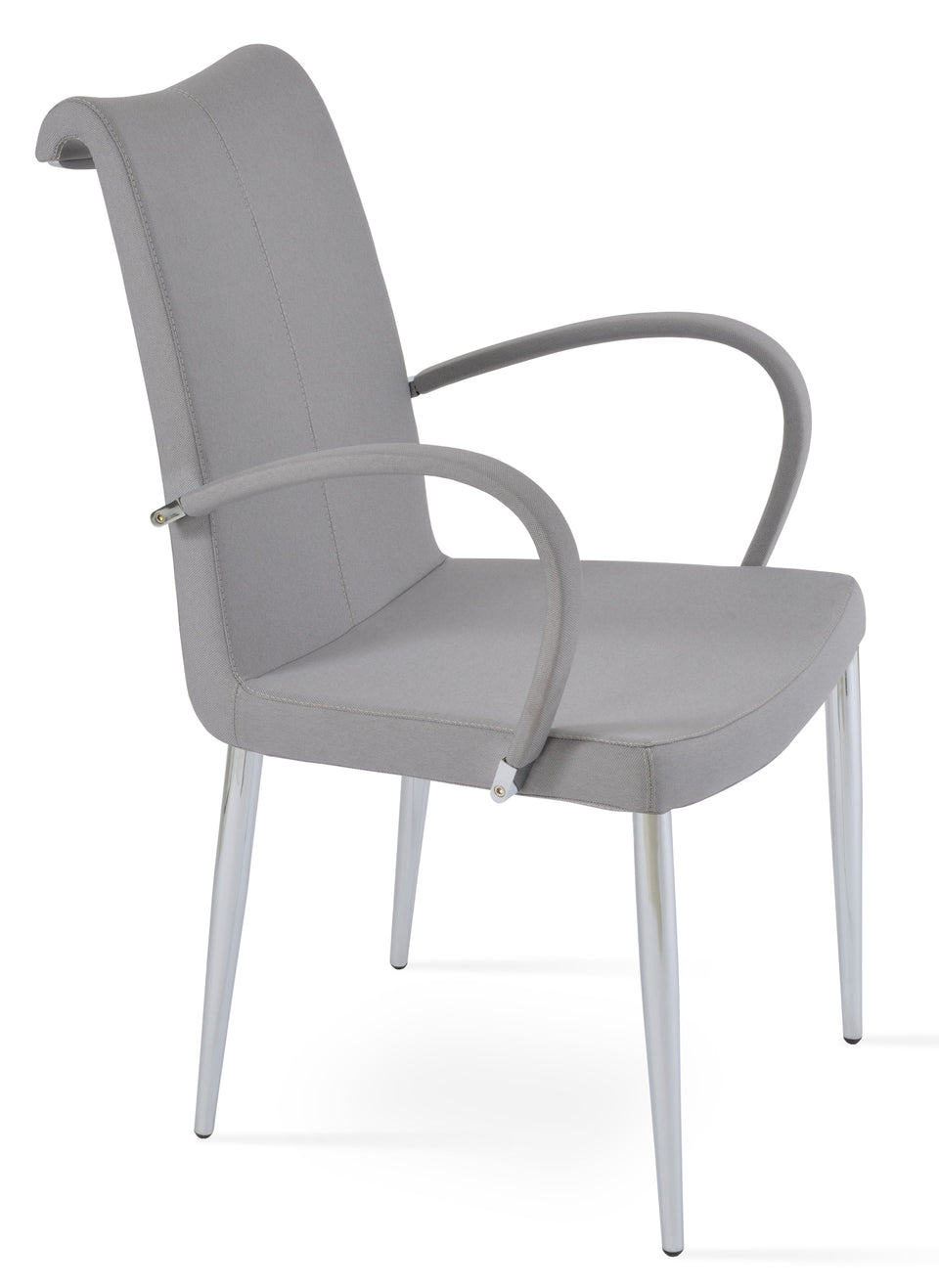 Tulip Arm Metal Chair.