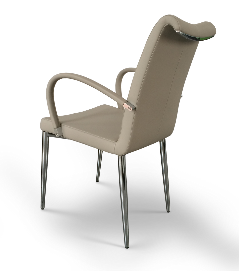 Tulip Arm Metal Chair.