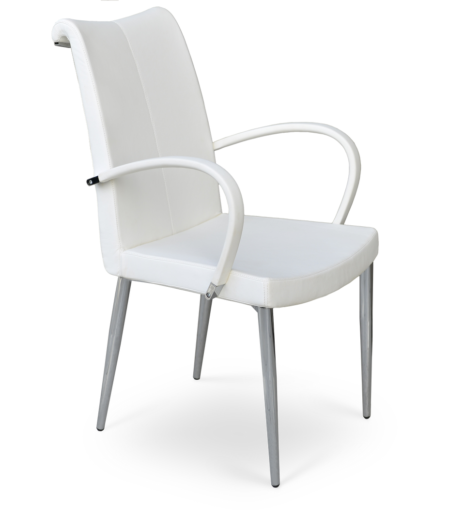 Tulip Arm Metal Chair.