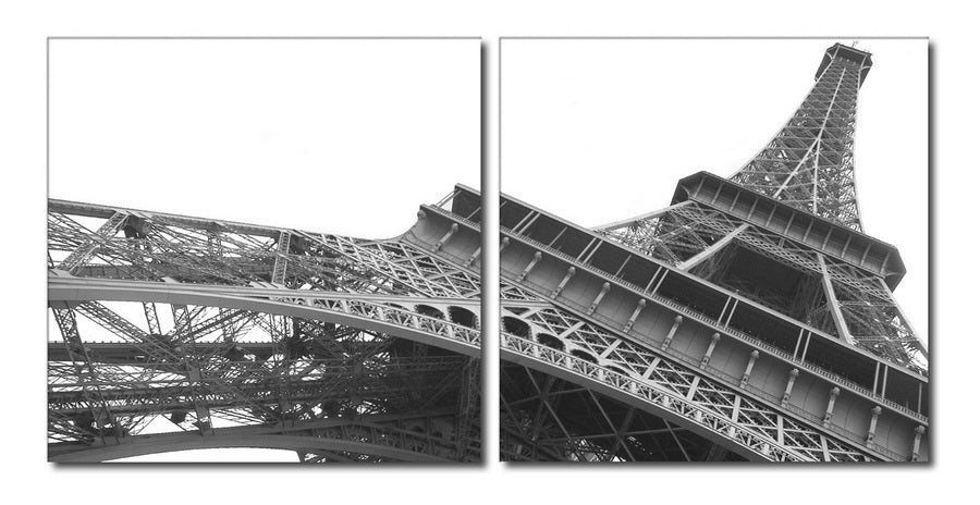 Sculptural majesty mounted photography print diptych