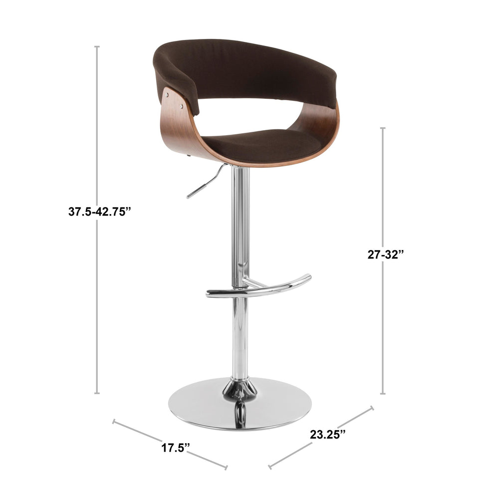 Vintage Mod Barstool.