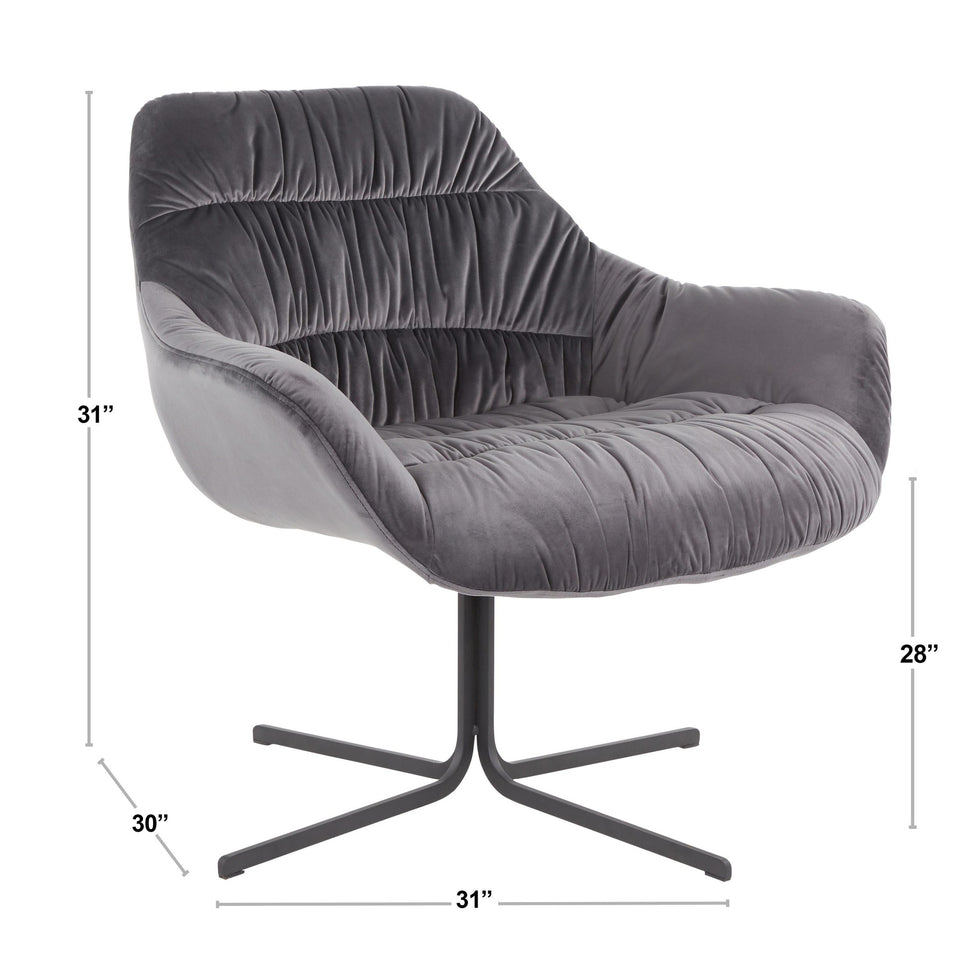 Wayne Swivel Lounge Chair.