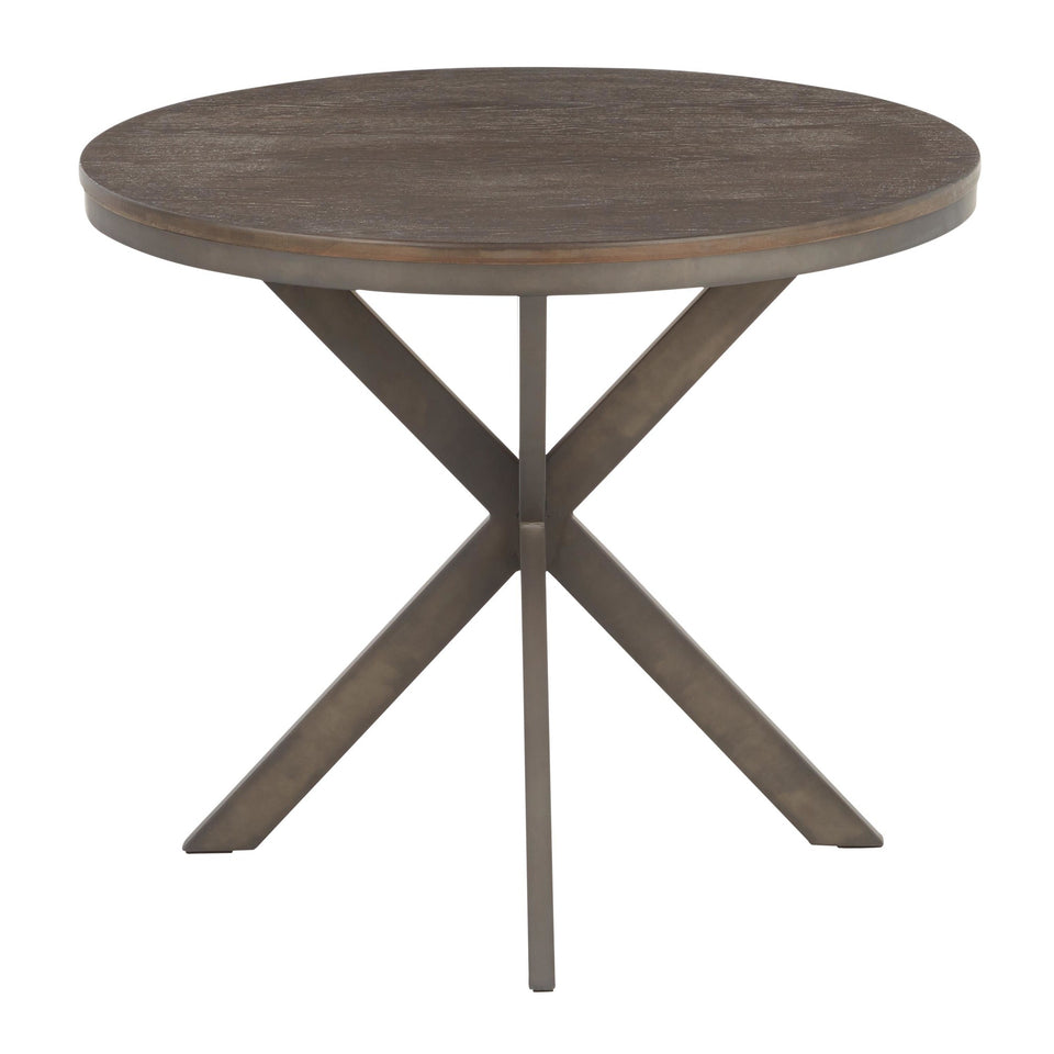 X Pedestal Dinette Table.