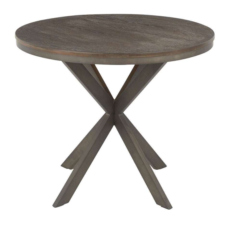 X Pedestal Dinette Table.