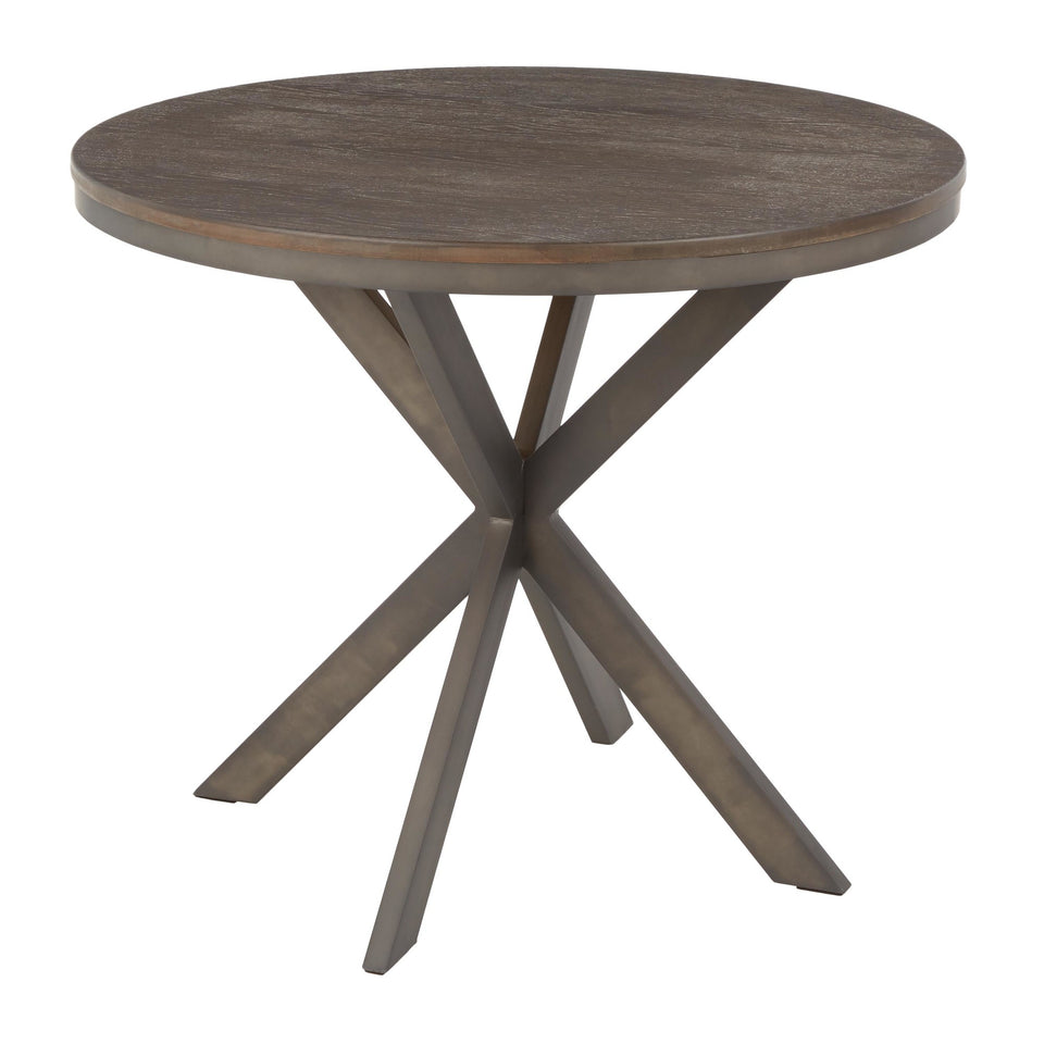 X Pedestal Dinette Table.