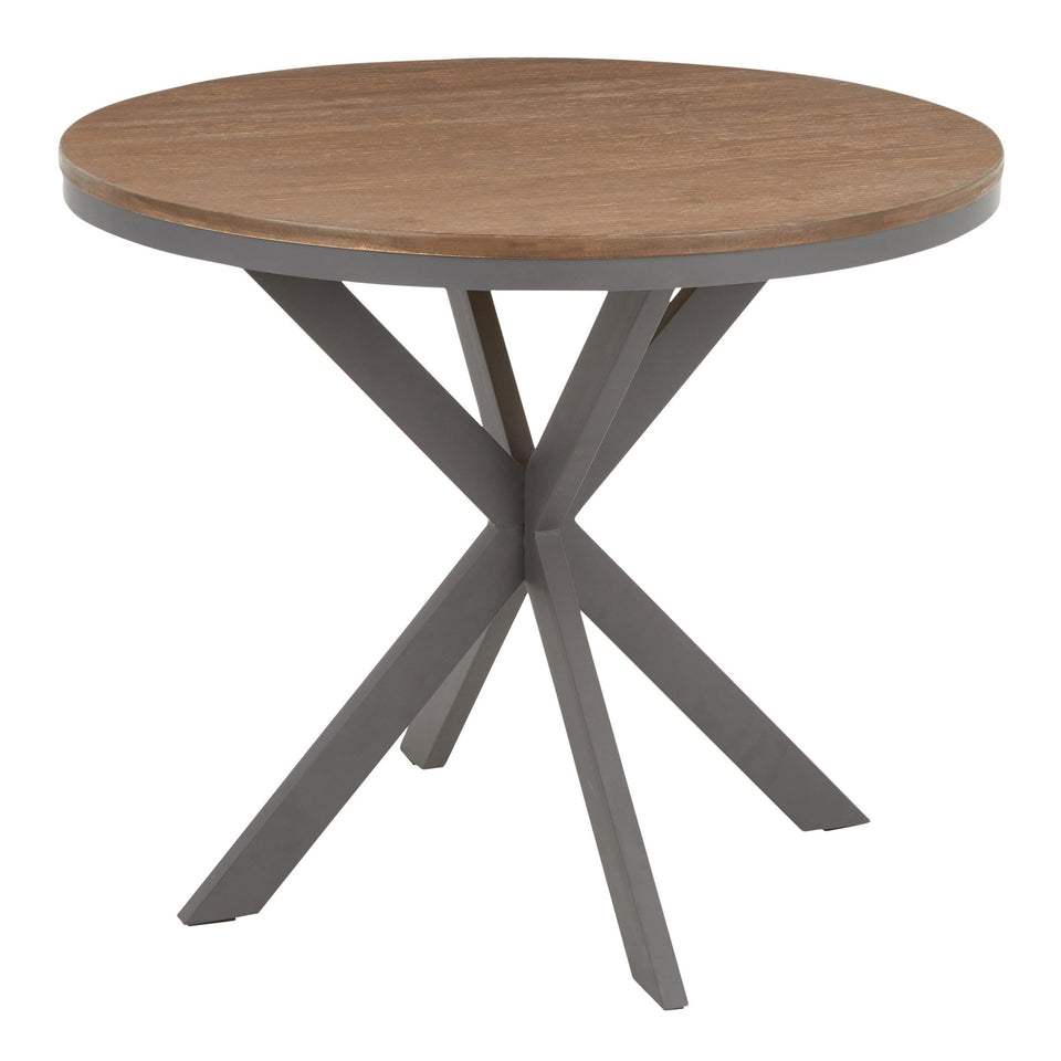 X Pedestal Dinette Table.
