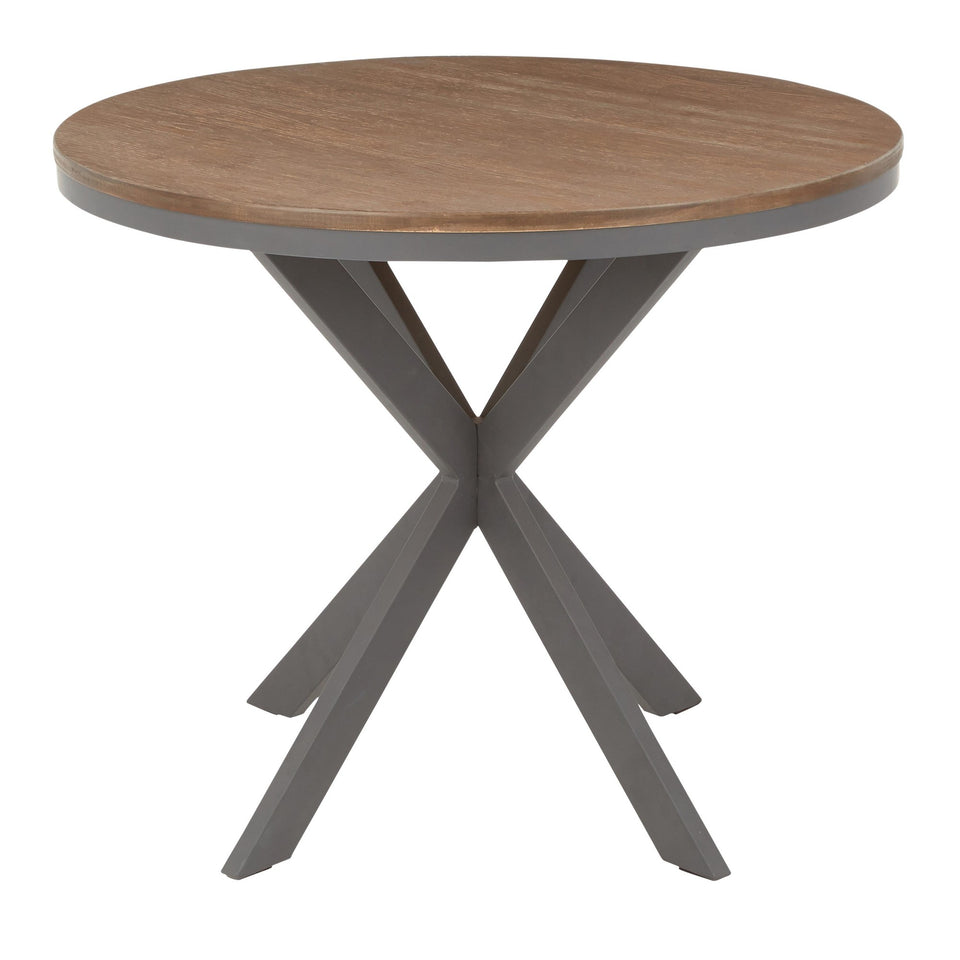 X Pedestal Dinette Table.