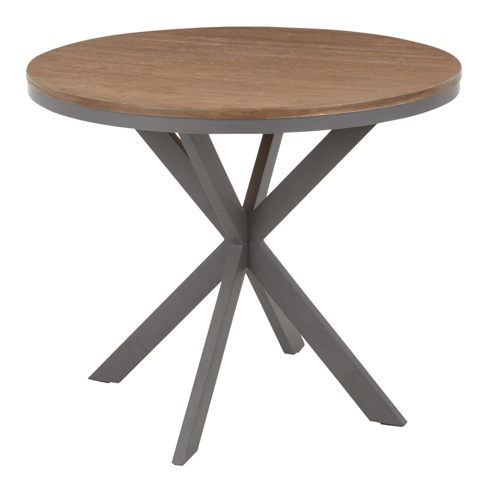 X Pedestal Dinette Table.