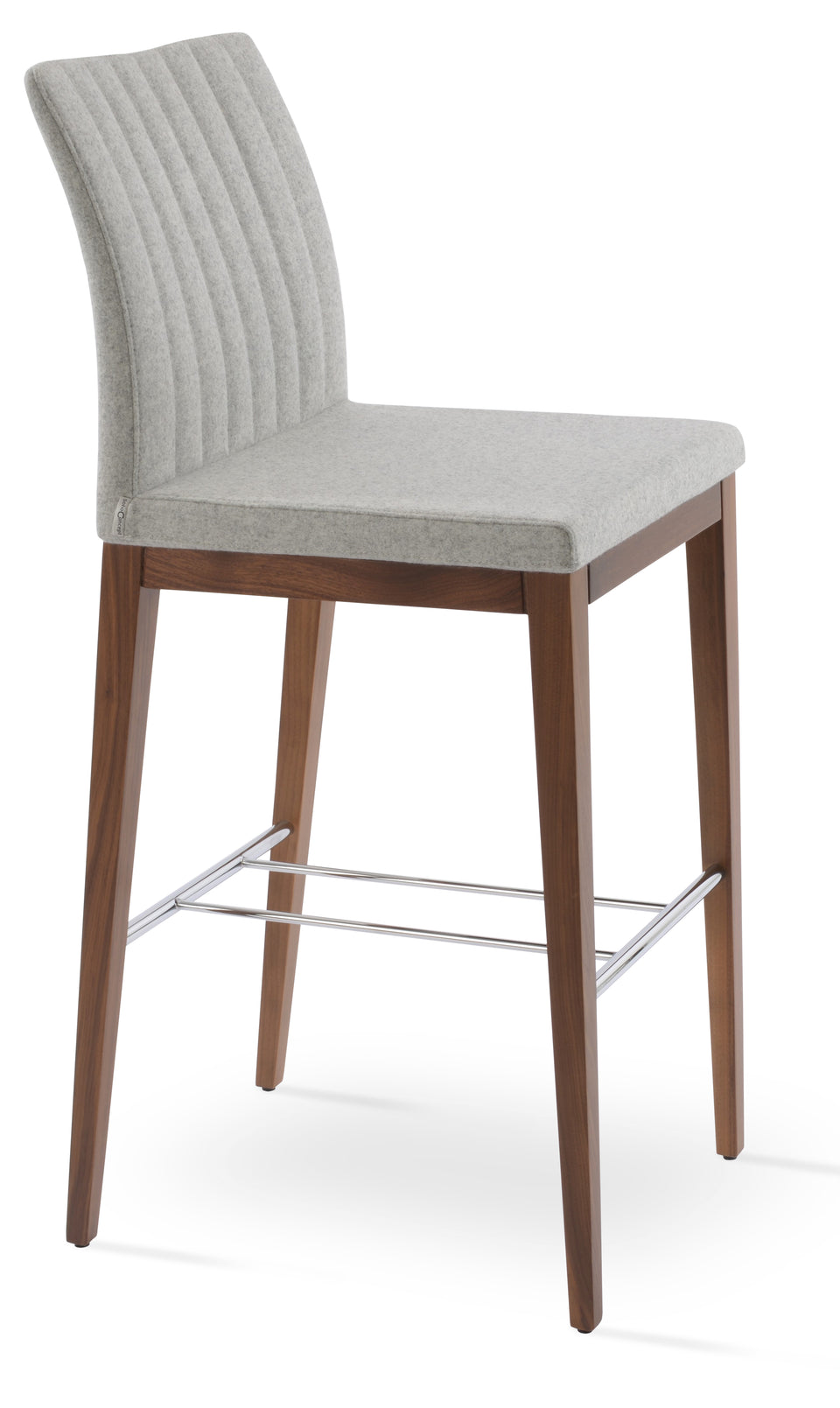 Zeyno Wood Counter Stool.