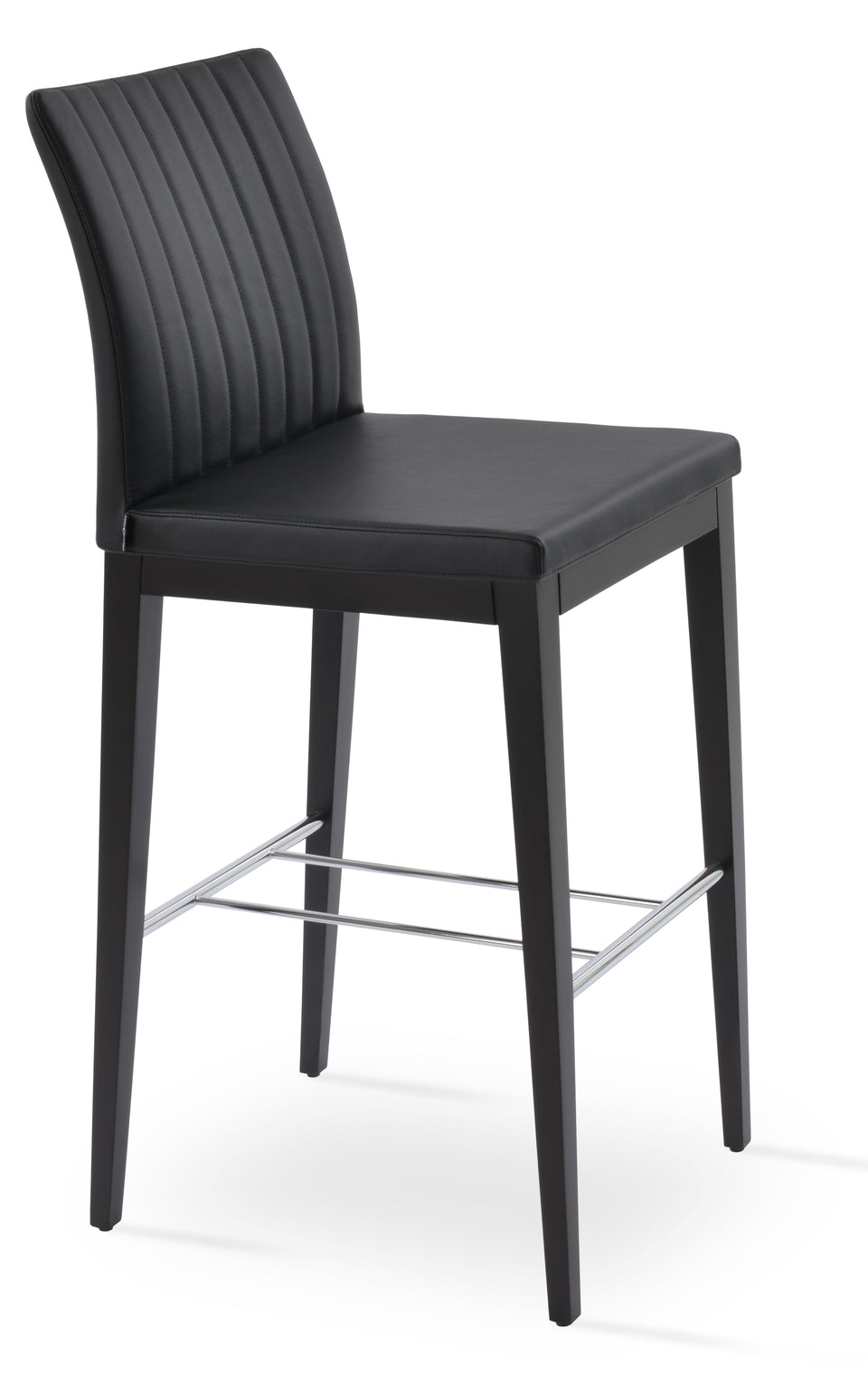 Zeyno Wood Counter Stool.