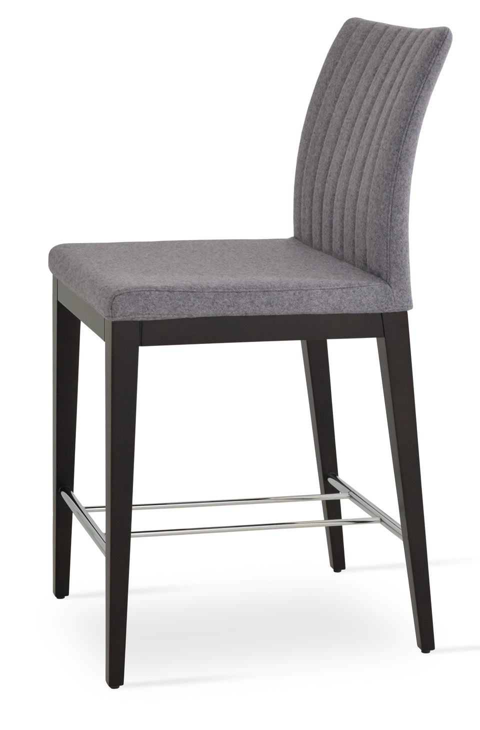 Zeyno Wood Counter Stool.