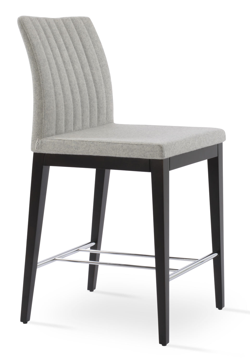 Zeyno Wood Counter Stool.