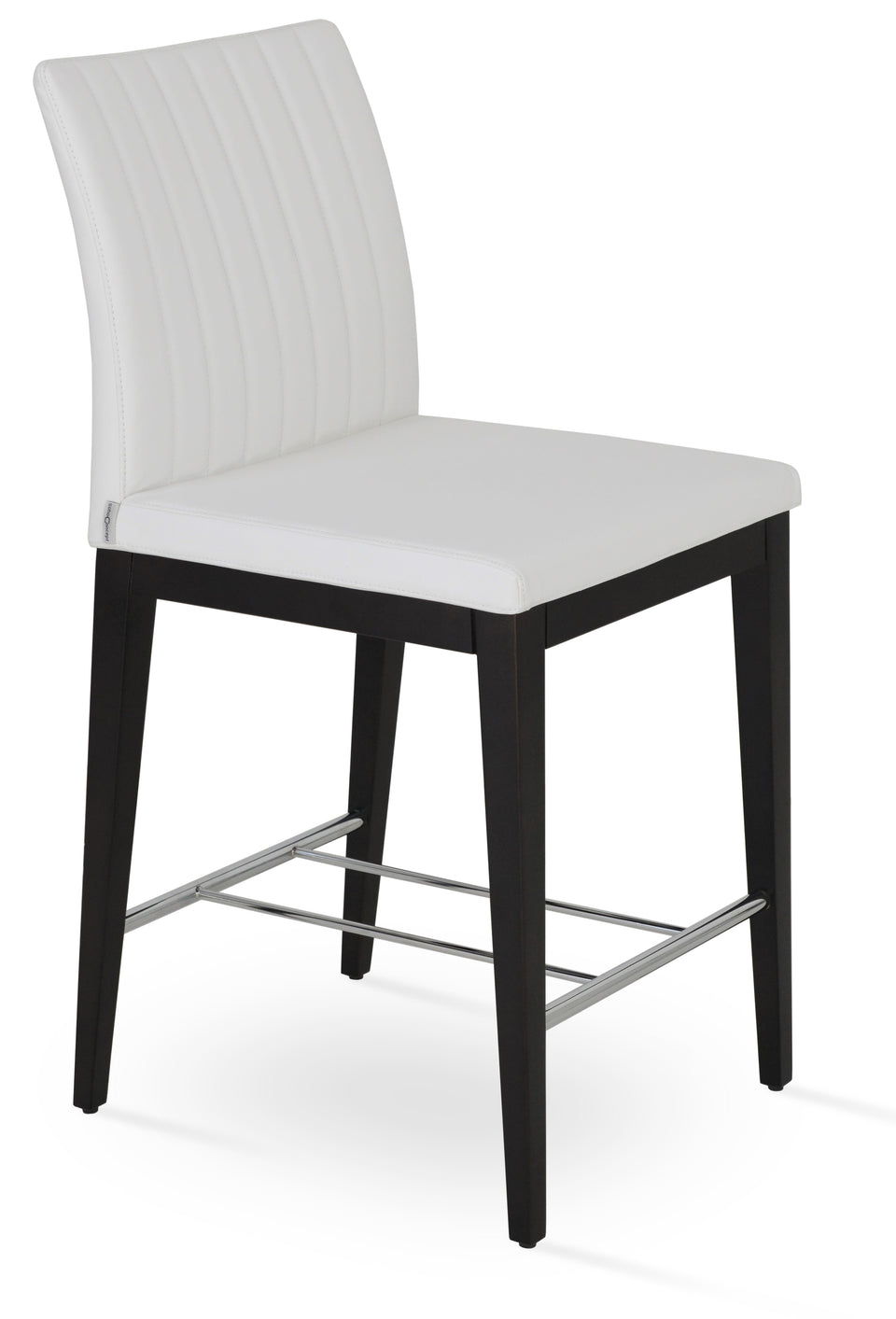 Zeyno Wood Counter Stool.