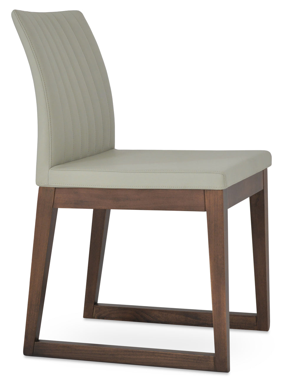 Zeyno Sled Wood Chair.