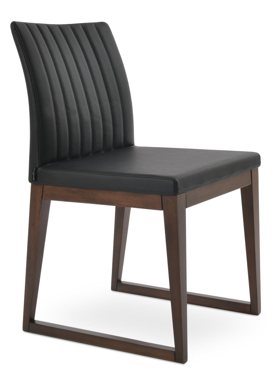 Zeyno Sled Wood Chair.