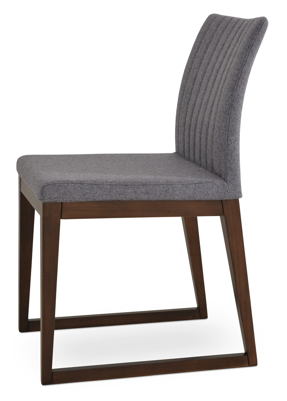 Zeyno Sled Wood Chair.