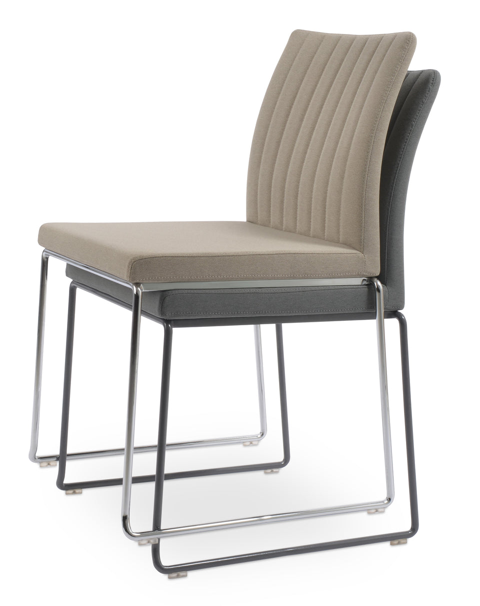 Zeyno Wire Stackable Chair.