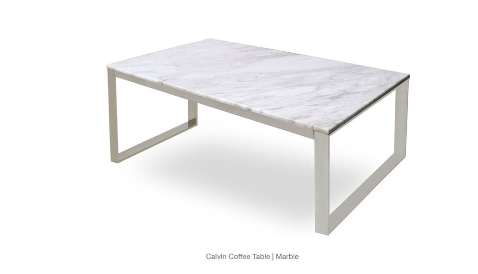 Calvin Marble Coffee Table.