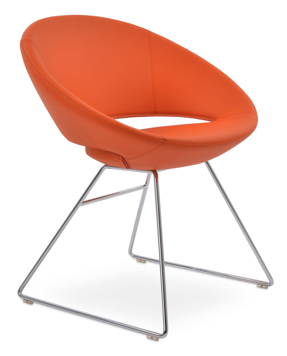 Crescent Wire Chair.